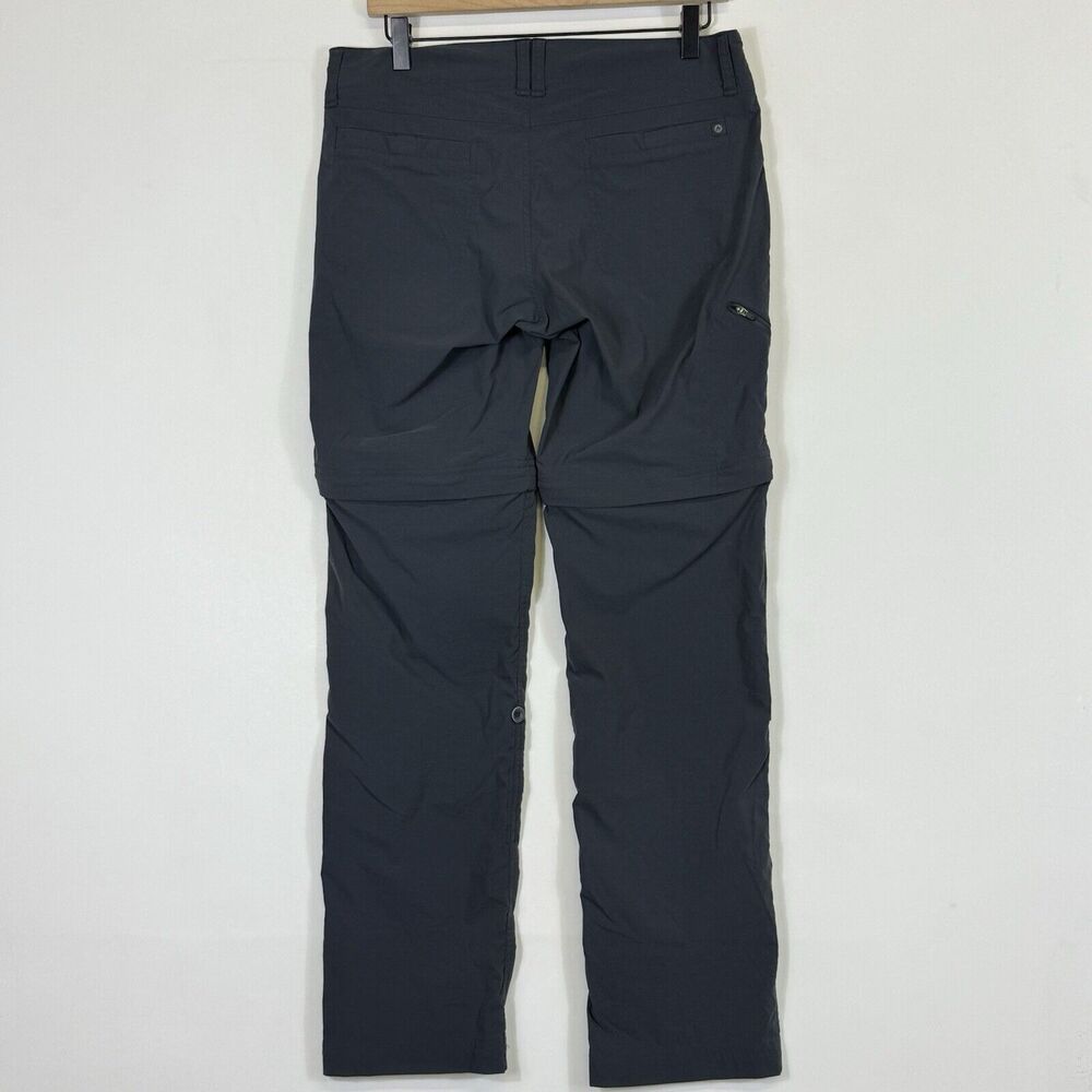 Marmot Convertible Hiking Pants Womens 8 Gray Zip Off Cargo Outdoor Trousers - Picture 7 of 10